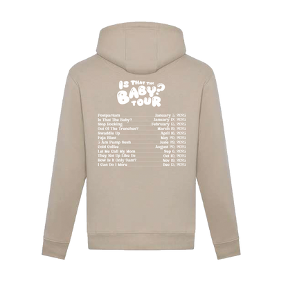 Is That The Baby? White Tour Hoodie | Pre-Sale